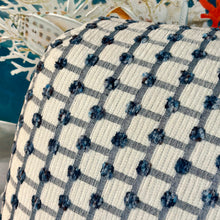 Load image into Gallery viewer, Blue Grid Swivel Glider
