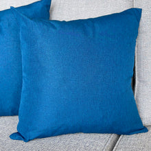 Load image into Gallery viewer, Blue Outdoor Pillow
