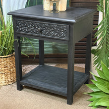 Load image into Gallery viewer, 1DRW Black Nightstand
