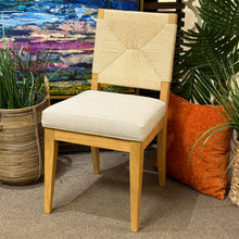 Load image into Gallery viewer, Woven/Beige Dining Chair
