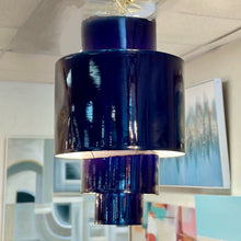 Load image into Gallery viewer, Couture Lamps Navy Chandelier
