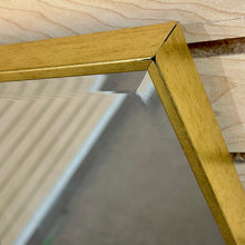 Load image into Gallery viewer, Beveled Gold Framed Mirror
