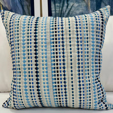 Load image into Gallery viewer, Blue Spotted Pillow
