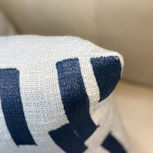 Load image into Gallery viewer, Indigo Abstract Pillow
