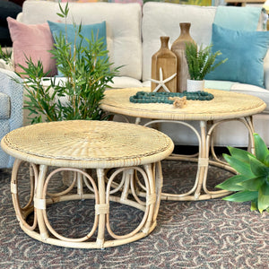 LG Rattan Coffee Table