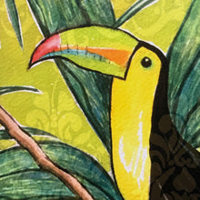Load image into Gallery viewer, Yellow Toucan Giclee
