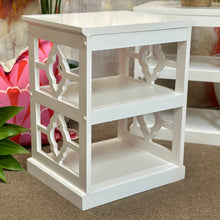 Load image into Gallery viewer, 2 Tier White Side Table
