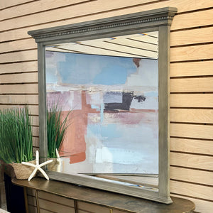 Grey Dresser Mirror