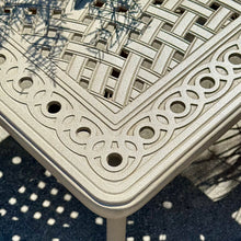 Load image into Gallery viewer, Cast Aluminum Outdoor Side Table
