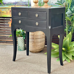 3DRW Black Side Table