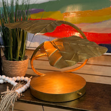 Load image into Gallery viewer, Gold Leaf Lamp
