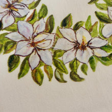 Load image into Gallery viewer, Magnolia Wreath Towel
