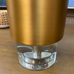 Gold Banded Table Lamp