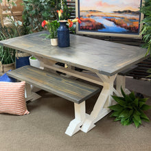 Load image into Gallery viewer, 3PC Farmhouse Dining Set
