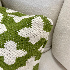 Green Retro Pillow