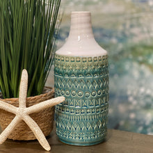 Load image into Gallery viewer, MED Blue/Green Vase
