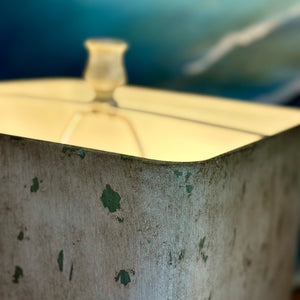 Weathered Sage/Cream Lamp