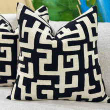 Load image into Gallery viewer, Ryan Studio 'Armano Noir' Down Pillow Retail $200+
