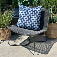 Load image into Gallery viewer, Black Woven Outdoor Chair
