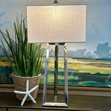 Load image into Gallery viewer, Modern Silver Lamp

