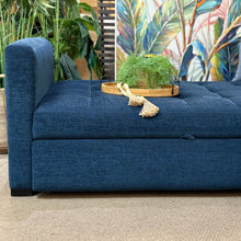 Load image into Gallery viewer, Lee Ind. Navy Blue &#39;Convertible Daybed&#39;
