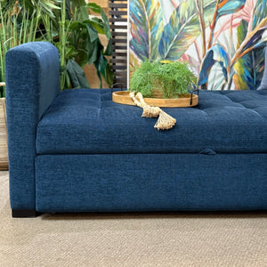 Lee Ind. Navy Blue 'Convertible Daybed'