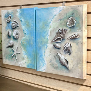 Shell Assortment II Canvas Art