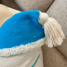 Load image into Gallery viewer, Turquoise/Teal Down Pillow
