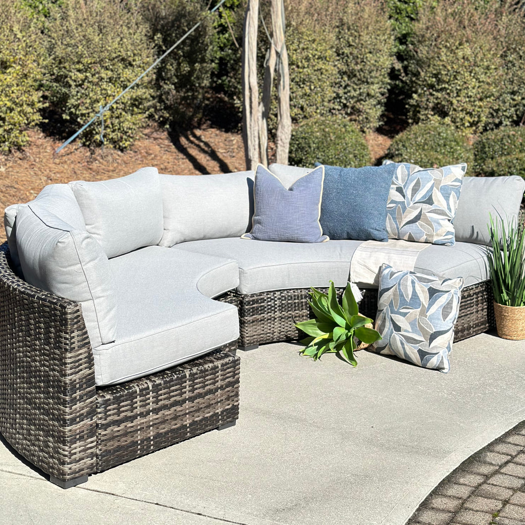 Curved Outdoor Sectional