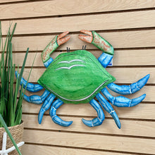 Load image into Gallery viewer, Metal Crab Art
