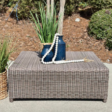 Load image into Gallery viewer, Resin Wicker Outdoor Ottoman
