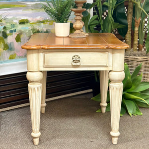 Ethan Allen Two-toned End Table