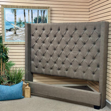 Load image into Gallery viewer, King Tufted  Upholstered Bed
