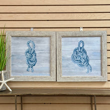 Load image into Gallery viewer, Blue Nautical Knot II
