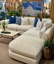Load image into Gallery viewer, 5PC Ivory Textured Sectional
