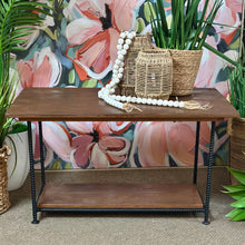 Load image into Gallery viewer, Reclaimed Wood &amp; Metal Coffee Table
