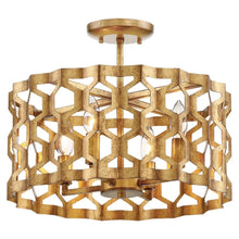 Load image into Gallery viewer, Metropolitan 'Coronade' 4 Light Pendant
