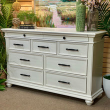 Load image into Gallery viewer, 9DRW White Transitional Dresser
