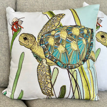 Load image into Gallery viewer, In/Outdoor Turtle Pillow
