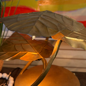 Gold Leaf Lamp