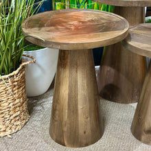 Load image into Gallery viewer, MED Modern DK Wood Side Table
