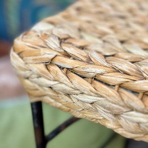 Set/2 Seagrass Bar Stools