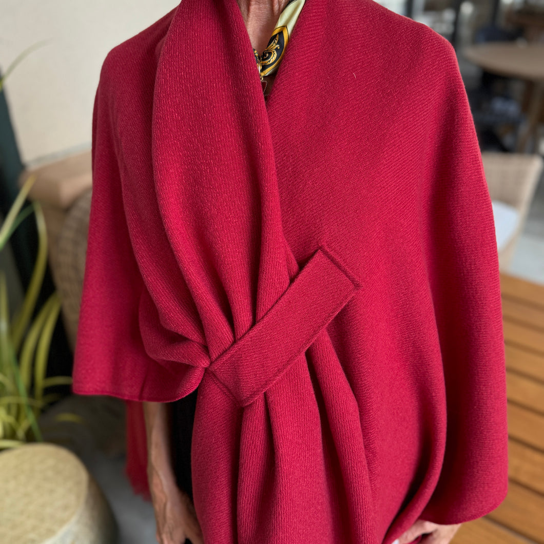 Red Cashmere Shawl