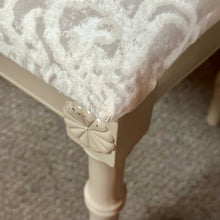 Load image into Gallery viewer, Grey Upholstered Bench
