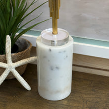 Load image into Gallery viewer, Marble/Gold Lamp
