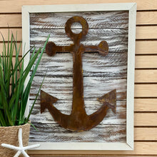 Load image into Gallery viewer, Metal Anchor On Wood
