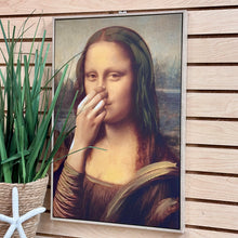 Load image into Gallery viewer, Funny Mona Lisa Art
