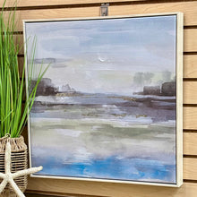 Load image into Gallery viewer, Blue/Green/Silver Abstract II
