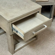 Load image into Gallery viewer, Greige USB End Table
