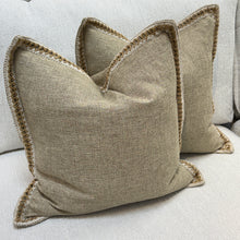 Load image into Gallery viewer, Taupe Down Pillow

